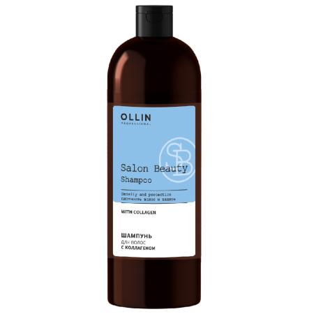 МП Ollin Шампунь для волос с коллагеном Salon Beauty, 1000 мл 