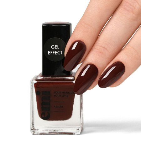 Лак ультрастойкий EM.I Gel Effect №176 роковая сиена, 9 мл