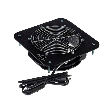 Cosmos Вытяжка-пылесборник (встраиваемый) V2Black, 60 W, 20*20 см, 2 мешка в комплекте