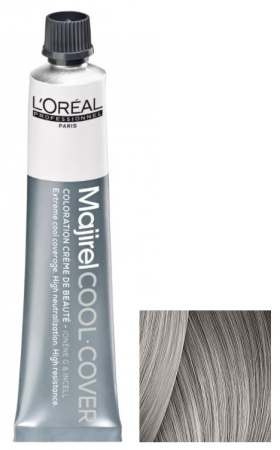 Крем-краска Loreal Majirel Cool Cover 9.11 очень св. блондин глуб. пеп., 50 мл