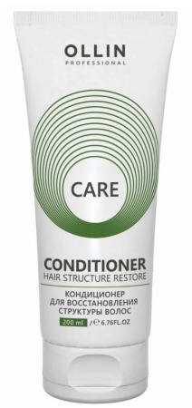 Кондиционер для восстановления структуры волос Ollin Care, 200 мл
