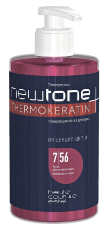 Маска тонирующая для волос Estel Newtone 7/56 русый красно-фиолетовый, 435 мл