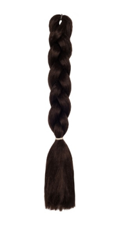 Hairshop AIDA 3 Темный шатен, коса для афропричесок и дред-локов, 1,3 м