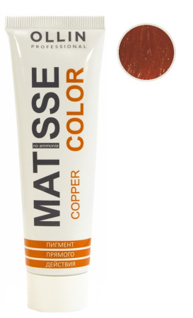 Пигмент прямого действия Ollin Matisse Color медный, 100 мл 