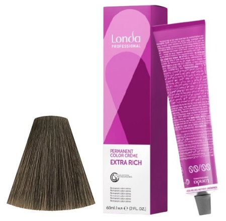 Стойкая крем-краска для волос Color Creme Extra Rich 5/1 светлый шатен пеп., 60 мл