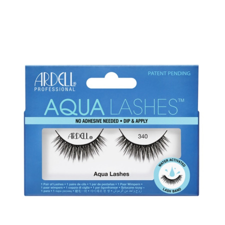 Ресницы накладные "Aqua Lash" 340 Ardell, т. чёрный