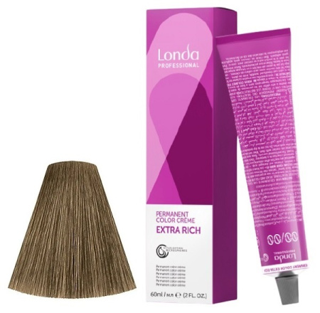 Стойкая крем-краска для волос Color Creme Extra Rich 7/1 блонд пепельный, 60 мл