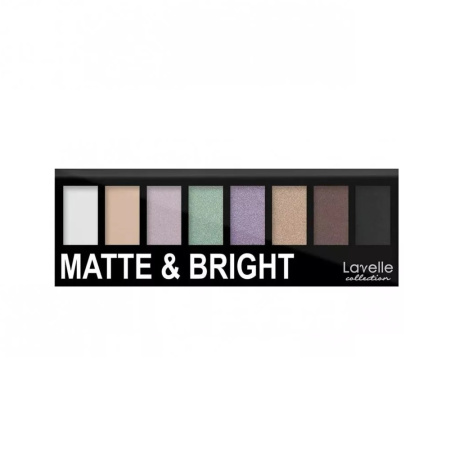 Тени для век 8-ми цветные Lavelle Collection Matte Bright, т. 05, 11,7 г