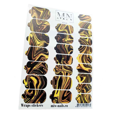 Плёнки для маникюра MIW Nails SF-68