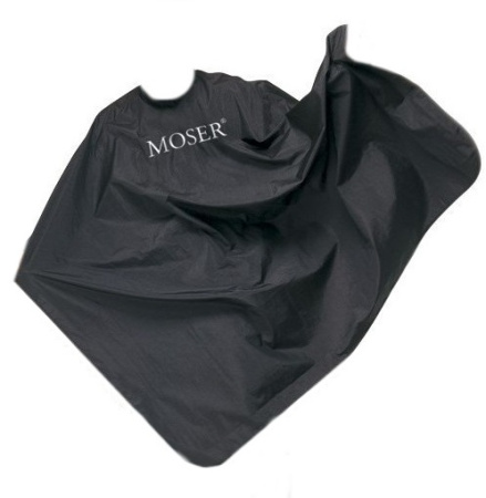 Пеньюар парикмахерский черный MOSER