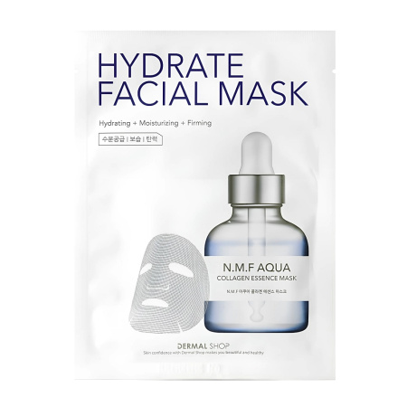 DERMAL Shop N.M.F AquaHydrate Facial Тканевая маска для лица с натуральным увлажняющим фактором 23 г