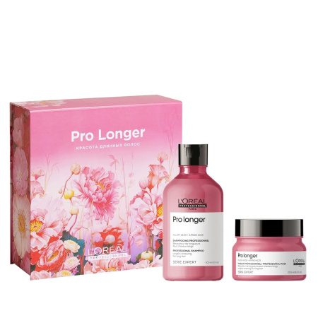 Весенний набор Loreal Pro Longer для длинных волос (шампунь+маска)
