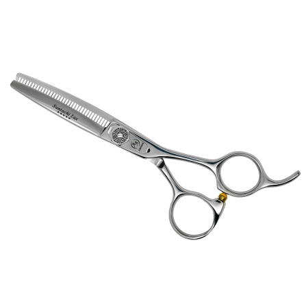 Suntachi Ножницы парикмахерские филировочные Lux 5.5, TS1-5535V, 5 класс, 35 зубцов, convex