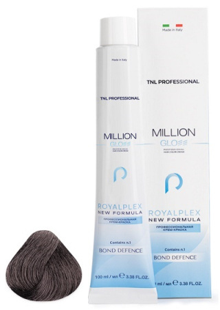 Крем-краска для волос Million Gloss 9.21 Очень светлый блонд фиолетовый пепельный, 100 мл