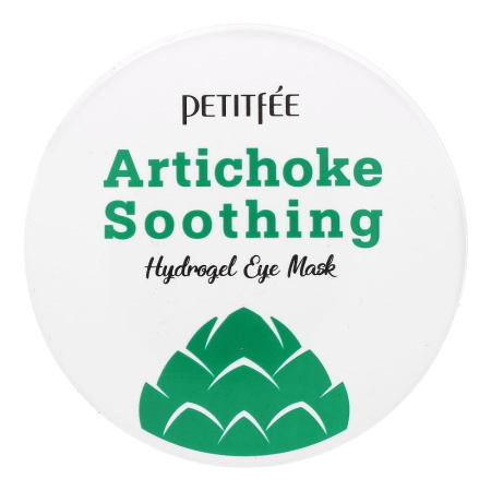 PETITFEE Гидрогелевые патчи для глаз Артишок Artichoke Soothing, 60 шт