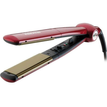 Щипцы-выпрямители Gamma Piu KERATIN, красный
