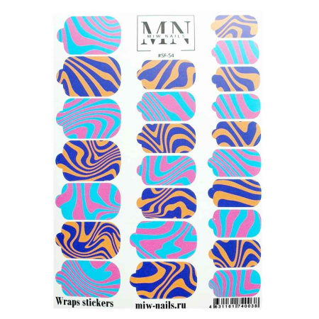 Плёнки для маникюра MIW Nails SF-54