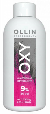 Окисляющая эмульсия Ollin Oxy 9% 30 vol, 150 мл																																