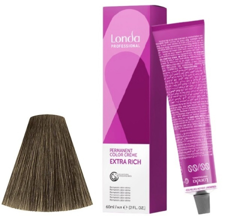 Стойкая крем-краска для волос Color Creme Extra Rich 6/1 темный блонд пеп., 60 мл