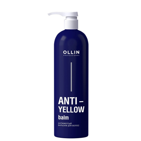 Ollin Антижелтый бальзам для волос Anti-Yellow 500 мл 
