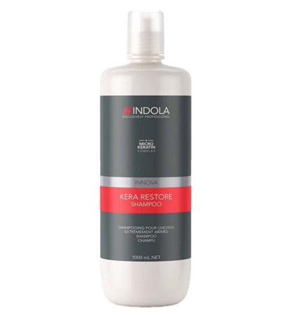 Шампунь Indola Professional Kera Restore кератиновое восстановление, 1000 мл