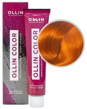 Перманентная крем-краска для волос Ollin Color 8/43 светло-русый медно-зол., 60 мл