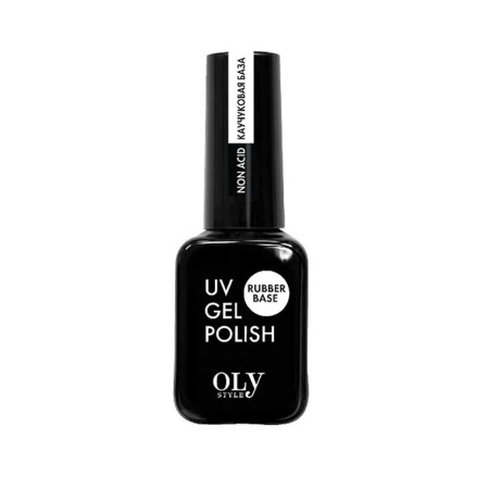 Каучуковое бескислотное базовое покрытие для гель-лака Rubber Base Coat, 10 мл