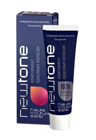 Маска тонирующая для волос Estel Newtone 10/76 светлый блондин коричнево-фиолетовый, 60 мл