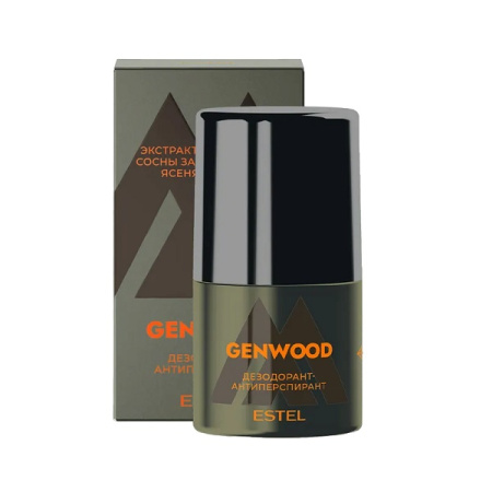Дезодорант-антиперспирант для тела Estel Alpha Genwood, 50 мл