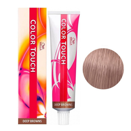 Wella Крем-краска Color Touch 9/75 очень светлый блонд коричневый махагоновый, 60 мл