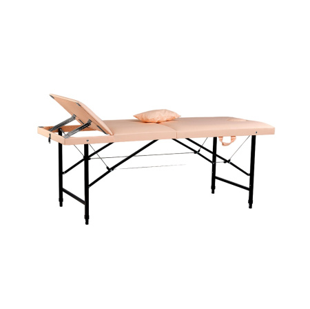 Кушетка MassLite 3х-секционная 180/60 БМ+РВ+ВЛ (РБ бежевый 2-ой поролон)