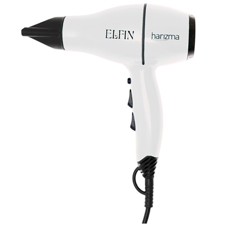 Фен Harizma PRO Elfin 1900W, белый