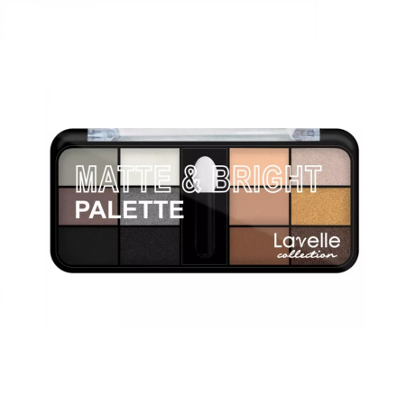 Тени для век 12-ти цветные Lavelle Collection Matte Bright, т. 03, 9 г