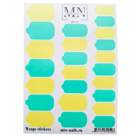 Плёнки для маникюра MIW Nails SF-12