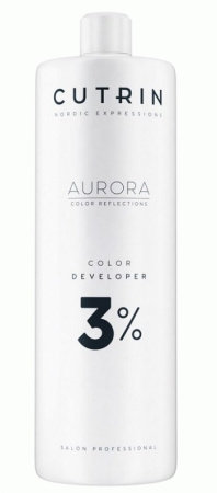 МП CUTRIN Aurora Color Developer Окислитель 3%, 1000 мл