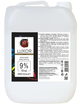 Окислитель для волос 9% LUXOR COLOR ,4000 мл