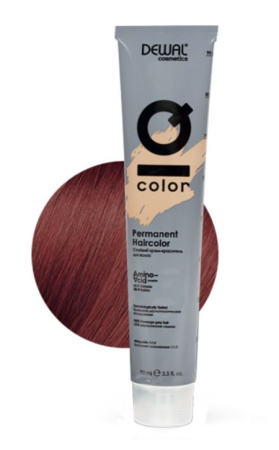 Краситель перманентный Dewal IQ Color Tone 5.66 light intense red brunette, 90 мл