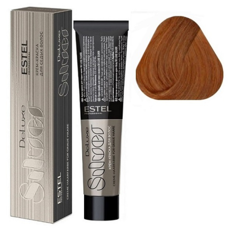 Краска для волос Estel De Luxe Silver 9/34 блондин золотисто-медный, 60 мл