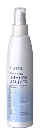 Спрей-уход для всех типов волос Estel Curex Versus Winter "Зимняя защита", 200 мл