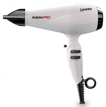 Фен профессиональный для сушки волос BaByliss PRO Levante BAB6950WIE