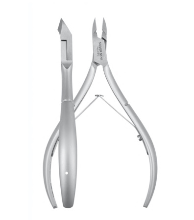 Silver Star Proline Кусачки для кутикулы, округлые ручки, маленькая пятка, 5 мм