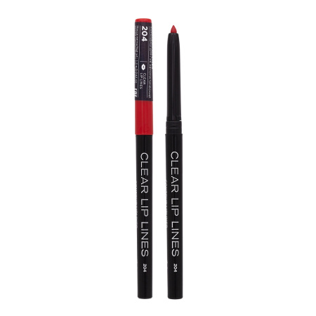 Карандаш механический для губ Parisa Clear Lip Lines, т. 204 алый