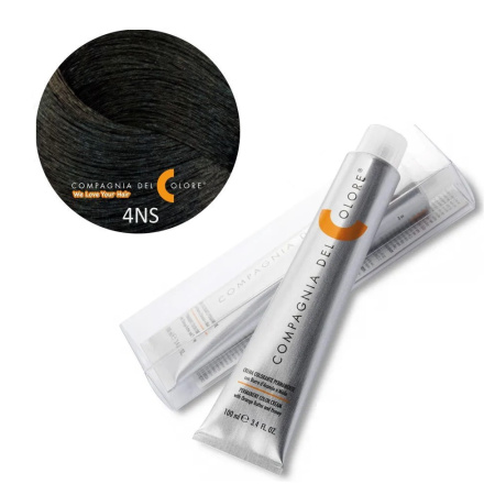 Крем-краска Del Colore 4 NS саванна натуральный коричневый, 100 мл