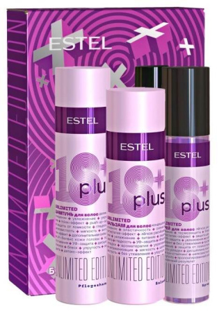 Набор многофункциональный Estel 18 Plus (шампунь 250 мл, бальзам 200 мл, спрей 200 мл)