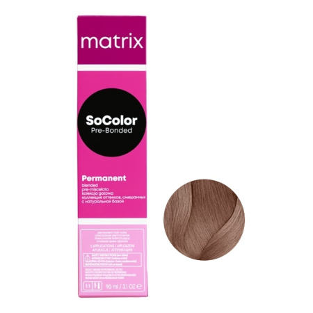 МП Matrix Краситель SoColor 8AV светлый блондин пепельно-перламутровый, 90 мл акция