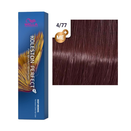 Wella Крем-краска стойкая Koleston P. 4/77 Горячий шоколад, 60 мл