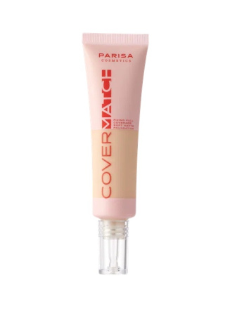 Cover Match Soft Matte Тональная основа с полным покрытием и мягким матовым финишем PFC-101 204