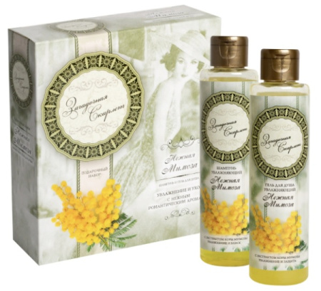 Подарочный набор Загадочная Скарлет "Нежная мимоза"