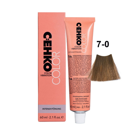 Крем тонирующий C:EHKO Color Vibration 7/0 блондин, 60 мл