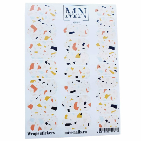 Плёнки для маникюра MIW Nails SF-07